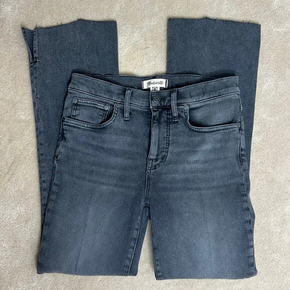 Madewell Kick Out‎ Full-Length Jeans in Paynes Wash Sz 28 - Picture 6 of 11